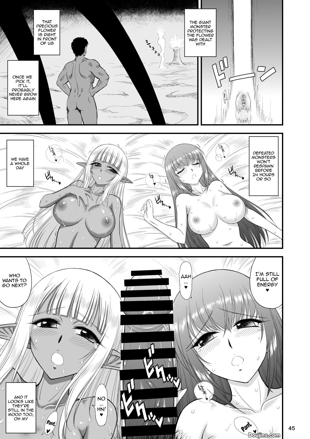 Hentai Manga Comic-Mami's Dungeon 2 - Lesbian Adventurer Edition-Read-44
